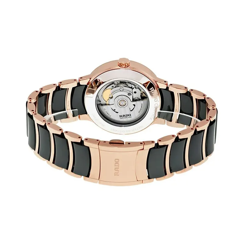 Rado Centrix Automatic Black Dial Two-tone Men's Watch | R30036712